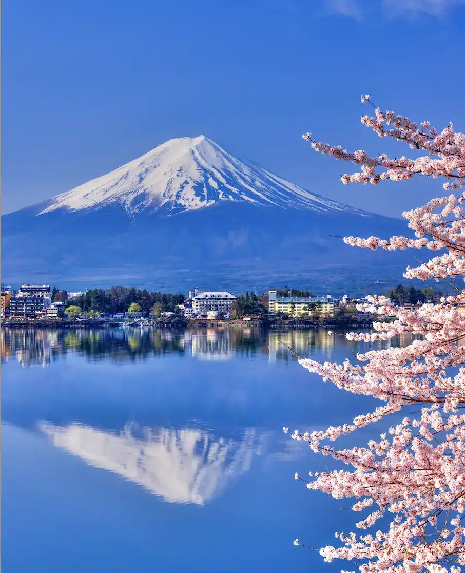 Japan's most famous mountain, Mount Fuji.